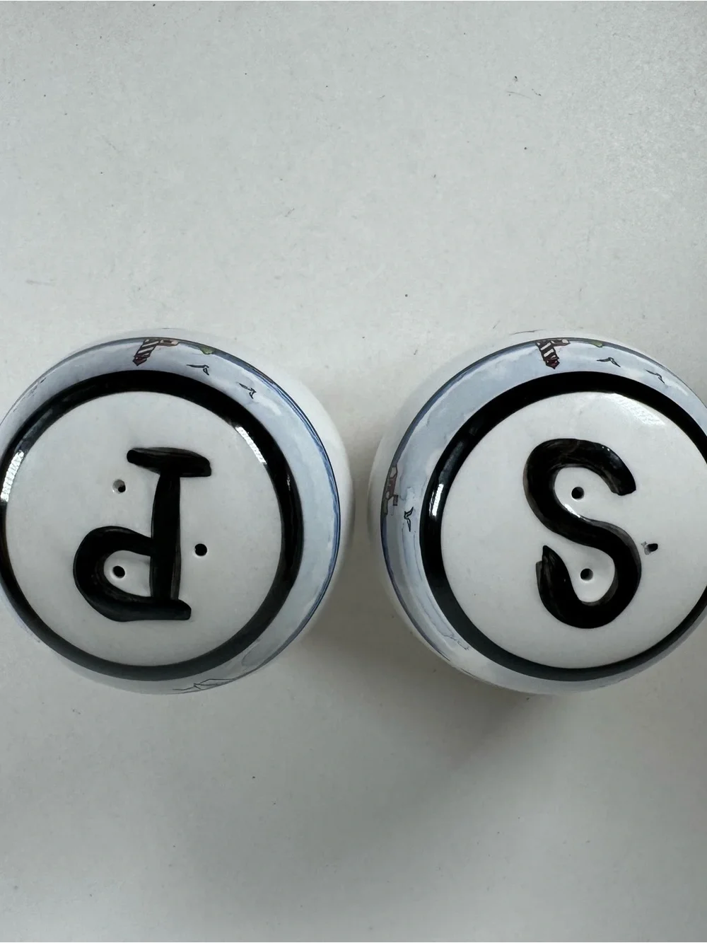 Totally Today Coastal Lighthouse Nautical Salt Pepper Shakers 4